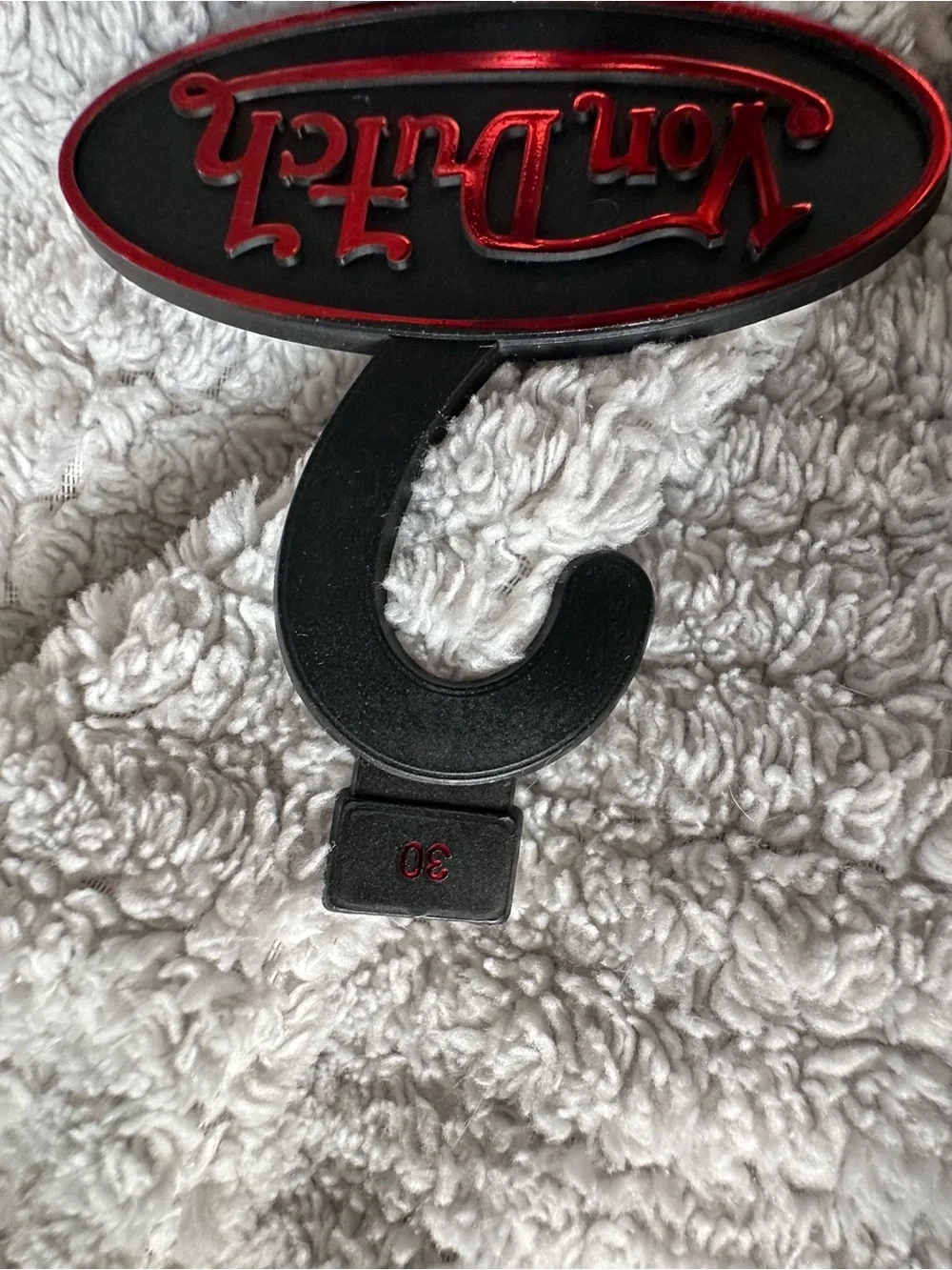 Von Dutch Originals Oversized Buckle Belt – Size 30 – Brand New With Tags